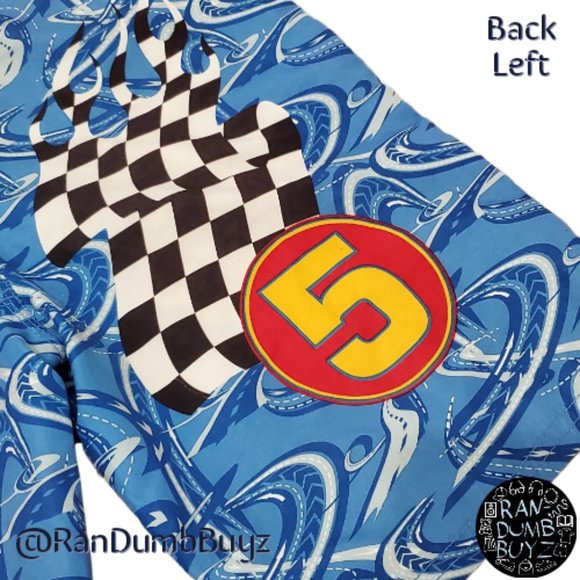 Speed Racer Boys Swim Trunks Size 8/10 (Small) - Blue, Car #5 - Picture 6 of 15